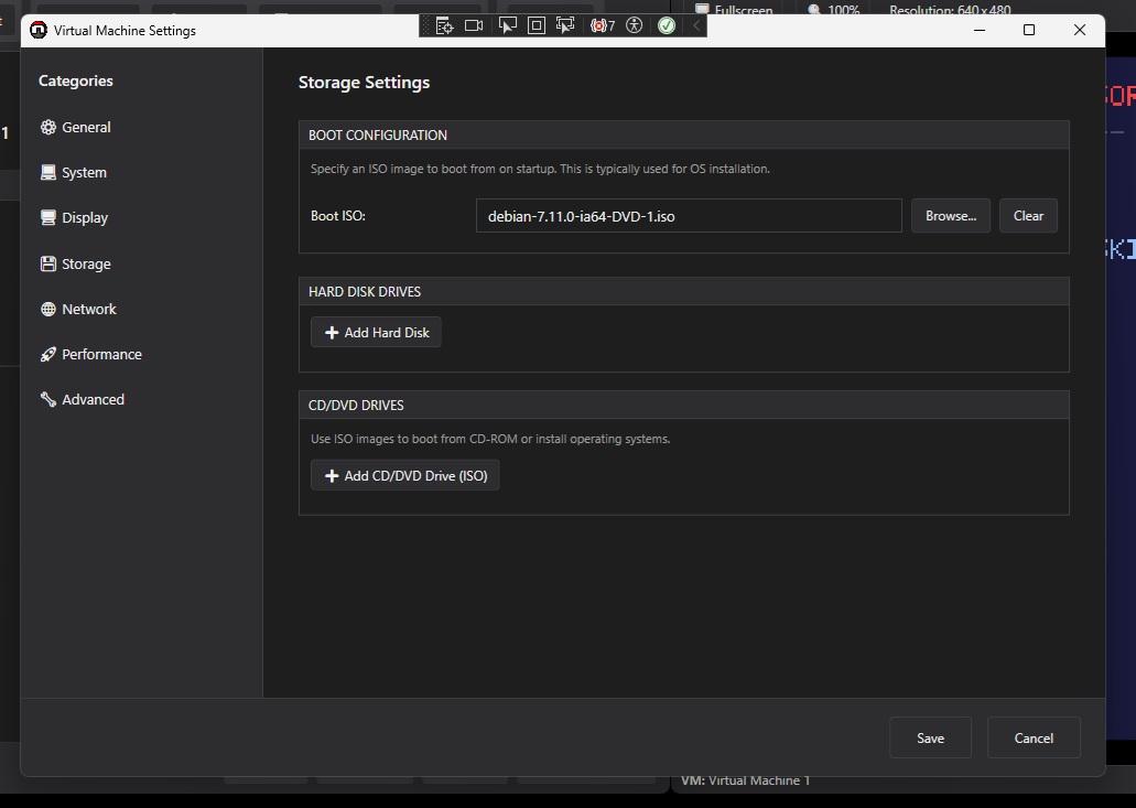 guideXOS Hypervisor boot media and storage configuration